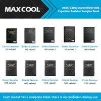 {{ 1x 0201/0402/0603/0805/1206 SMD/SMT Capacitor Chip Resistor Samples Book Kit }} - Buy Car Parts Online at {{ Kaka Auto Parts }}.