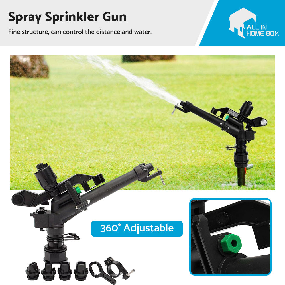 {{ DN40 Impact Sprinkler Spray Gun Sprinkler Head w or  5 Spray Nozzles Irrigation }} - Buy Car Parts Online at {{ Kaka Auto Parts }}.