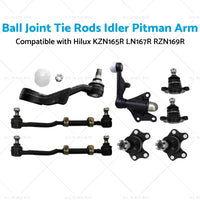 {{ Ball Joint Tie Rods Idler Pitman Arm Suitable for Hilux LN167R RZN169R KZN165R }} - Buy Car Parts Online at {{ Kaka Auto Parts }}.