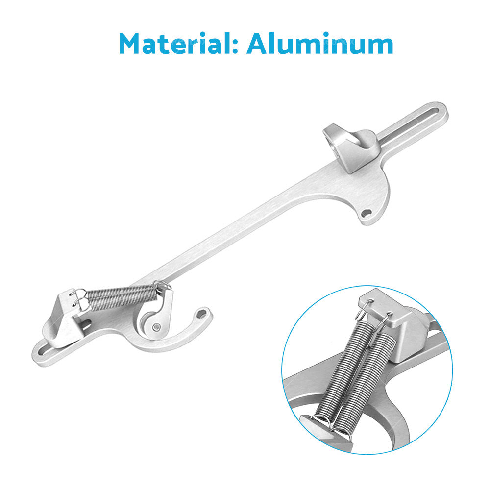 {{ Throttle Cable Bracket Carburetor Billet Aluminum Silver Fits For Carb 4150 4160 }} - Buy Car Parts Online at {{ Kaka Auto Parts }}.