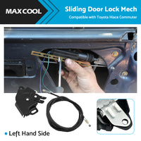 {{ LH Left Sliding Door Lock Mech Suitable For Toyota Hiace Commuter 2005 -2019 }} - Buy Car Parts Online at {{ Kaka Auto Parts }}.