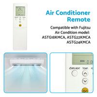Air Conditioner Remote Control Replacement Suitable For Fujitsu ASTG18KMCA / ASTG22KMCA / ASTG24KMCA