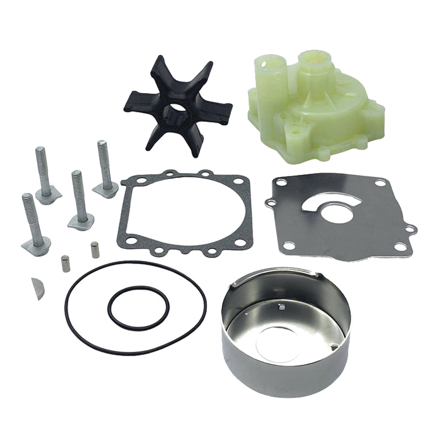{{ Water Pump Impeller Kit Suitable for 150A 150J 175D 200HP 250HP 61A-W0078-01-00 }} - Buy Car Parts Online at {{ Kaka Auto Parts }}.