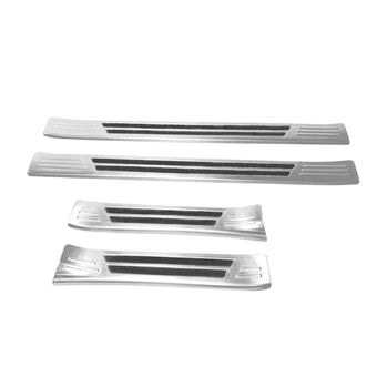 compare product 4x Steel Door Sill Protector Trim Scuff Plate Suitable For Subaru Crosstrek 2023