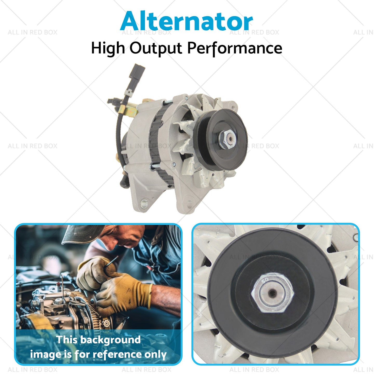 {{ Alternator Suitable for Holden Jackaroo Rodeo Diesel 4JA1 4JB1 4JB1-T 4JG1 4JG2 }} - Buy Car Parts Online at {{ Kaka Auto Parts }}.