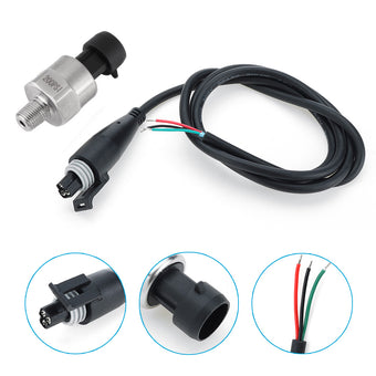 compare product 200PSI 5V Pressure Transducer Sender Sensor Suitable For Air, Oil & Fuel – Stainless Steel, AU