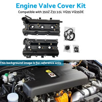 {{ 2PCS Engine Valve Cover Suitable For Nissan 350Z Z33 3. 5L VQ35 VQ35DE 2002-2006 }} - Buy Car Parts Online at {{ Kaka Auto Parts }}.