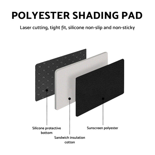 Dash Mat Suitable For Honda CR-V 2017-2023 SUV Dashboard Cover Black Non-Slip