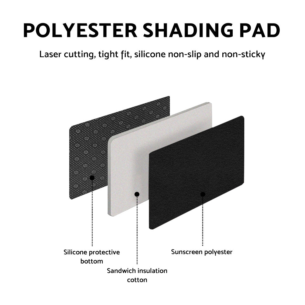 Non-Slip Dash Mat Dashboard Cover Suitable For Kia Cerato BD 2019-2024 Black