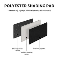 Dash Mat Suitable For Mitsubishi Outlander 2023 Dashboard Cover Pad Carpet With HUD Cutout