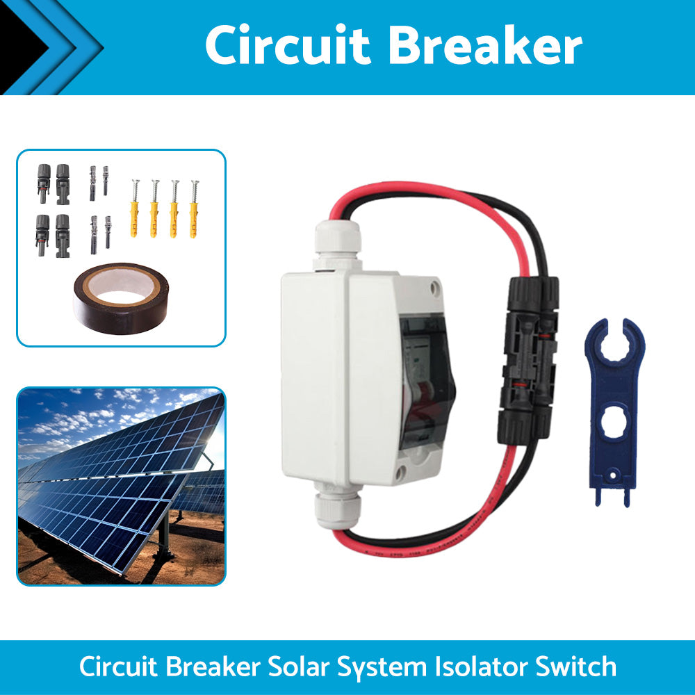 {{ PV Isolator Switch DC 500V 32A IP65 Disconnect Circuit Breaker For Solar-Panels }} - Buy Car Parts Online at {{ Kaka Auto Parts }}.