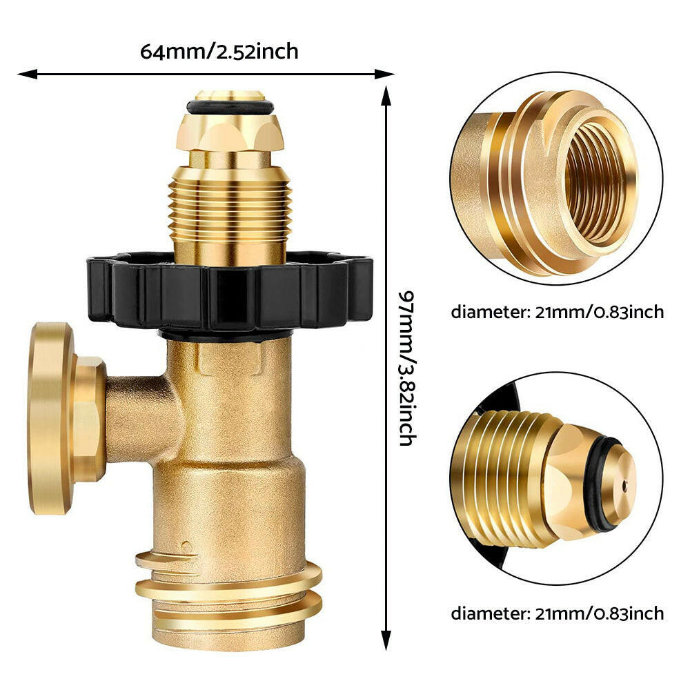 QCC Gas Pressure Gauge Level Indicator Suitable For Propane Gas Bottle Cylinder