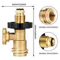 QCC Gas Pressure Gauge Level Indicator Suitable For Propane Gas Bottle Cylinder