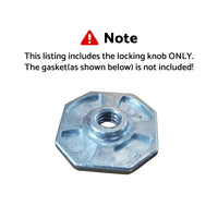 1x Awning Brace Locking Knob 8mm Plum Blossom Suitable For Carefree Caravan RV 200-34120