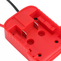 Battery Adapter With Built-In Fuse & Switch Suitable For Milwaukee 18V 14AWG