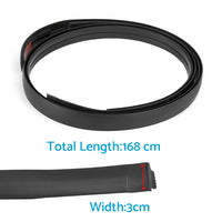 Pair LH & RH Dual Cab Roof Moulding Rubber Strip Suitable For Toyota Hilux 2005-2015