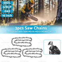 {{ Chainsaw Chain 16inch 55DL 3 8 LP. 043 Suitable For STIHL MS170 MS171 MS180C MS181 }} - Buy Car Parts Online at {{ Kaka Auto Parts }}.