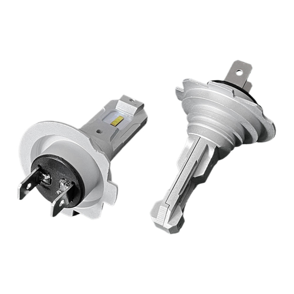 2PC H7 Super Bright LED Headlight Bulbs Conversion Kit High Low Beam 6500K White