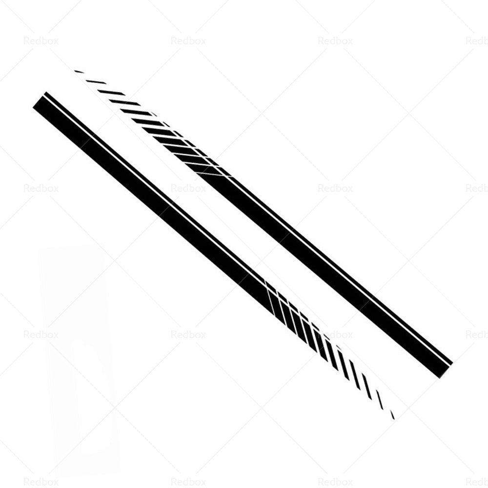 {{ 2x Racing Plaid Side Door Fender Skirt Stripes Decals Stickers Car Accessories }} - Buy Car Parts Online at {{ Kaka Auto Parts }}.