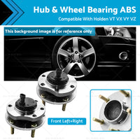 {{ LHRH Front Wheel Bearing Hubs ABS Suitable For Holden Commodore VT-II VY VX VZ }} - Buy Car Parts Online at {{ Kaka Auto Parts }}.