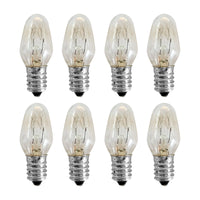 {{ 8 PCS 7W/10W 240V E12/E14 Clear Bulbs Night Light Replacement Warm Yellow Light }} - Buy Car Parts Online at {{ Kaka Auto Parts }}.