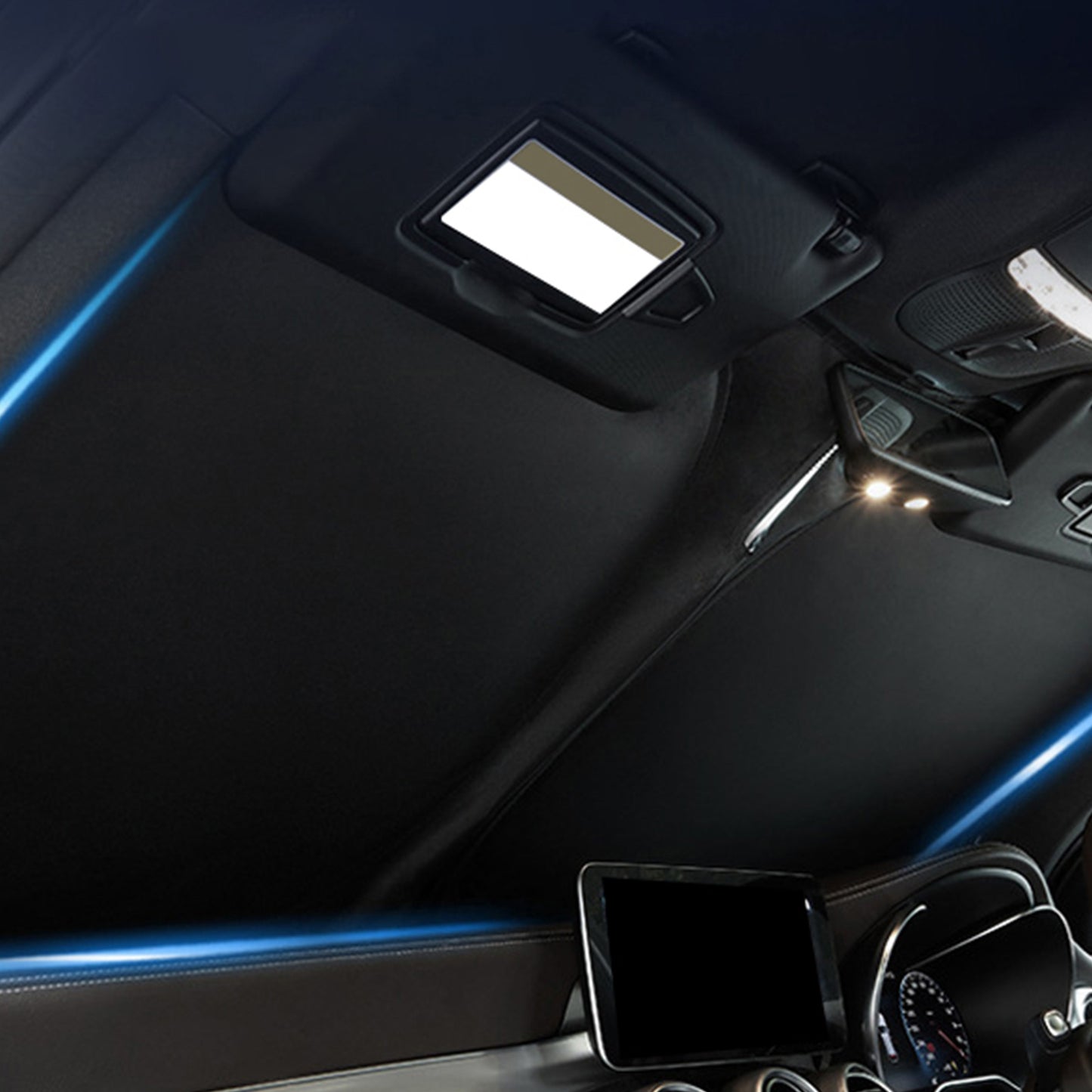 {{ 6 Layer Thick WindScreen SunShade Suitable for Toyota C-HR 2020-24 UV Protection }} - Buy Car Parts Online at {{ Kaka Auto Parts }}.