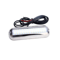 42LED Boat Underwater Light Pair Stainless Steel Suitable For Marine Boat Pontoon Transom