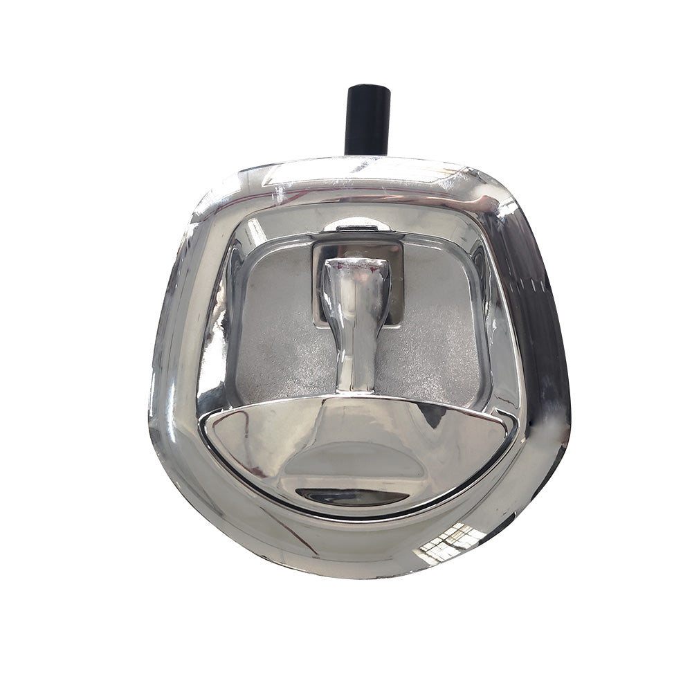 Chrome Power Operated Whale Tail T Handle 12V Folding Lock Suitable For Trailer Canopy
