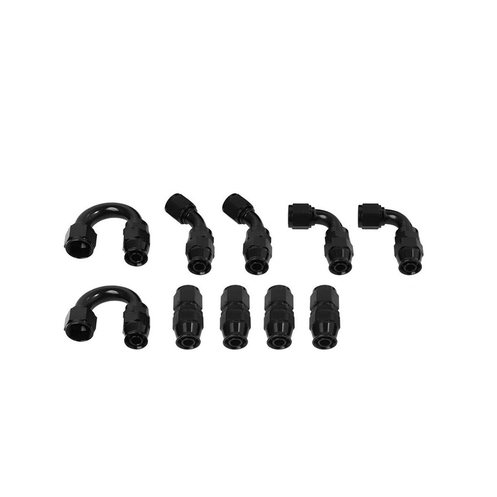 {{ 8AN E85 Stainless Steel Braided PTFE Fuel Line Hose Swivel Fittings Kit 20FT 6M }} - Buy Car Parts Online at {{ Kaka Auto Parts }}.