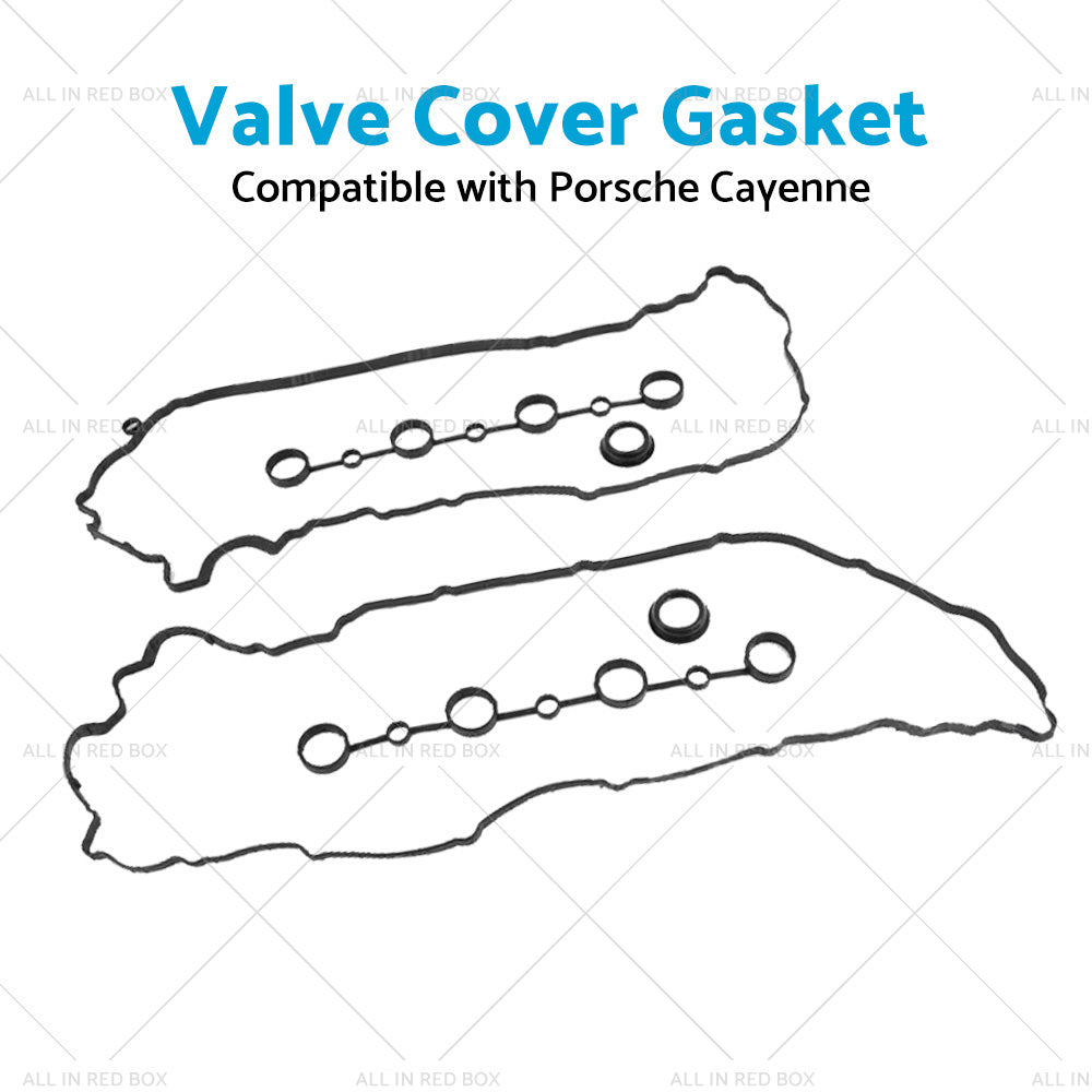 {{ Left Right Valve Cover Gasket Spark Plug Seals Cam Gasket Suitable for Cayenne }} - Buy Car Parts Online at {{ Kaka Auto Parts }}.
