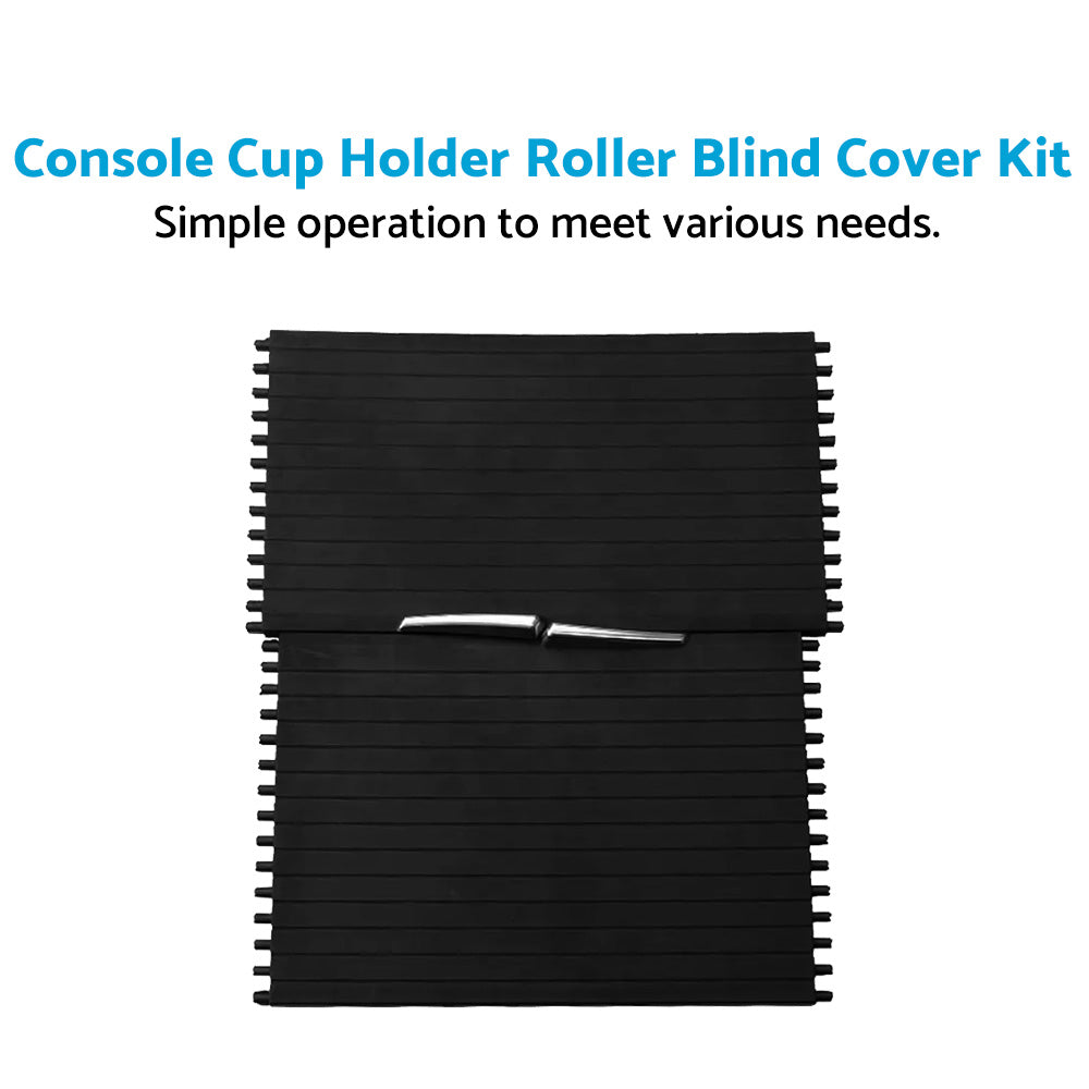{{ Console Cup Holder Roller Blind Cover Kit Suitable For BMW X5 X6 E70 E71 07-14 }} - Buy Car Parts Online at {{ Kaka Auto Parts }}.
