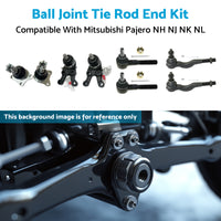 {{ Ball Joint Tie Rod End Kit Suitable for Mitsubishi Pajero NH NJ NK NL 4WD 91-00 }} - Buy Car Parts Online at {{ Kaka Auto Parts }}.