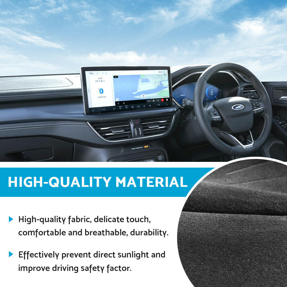 Dash Mat Suitable For Mitsubishi Outlander 2023 Dashboard Cover Pad Carpet With HUD Cutout