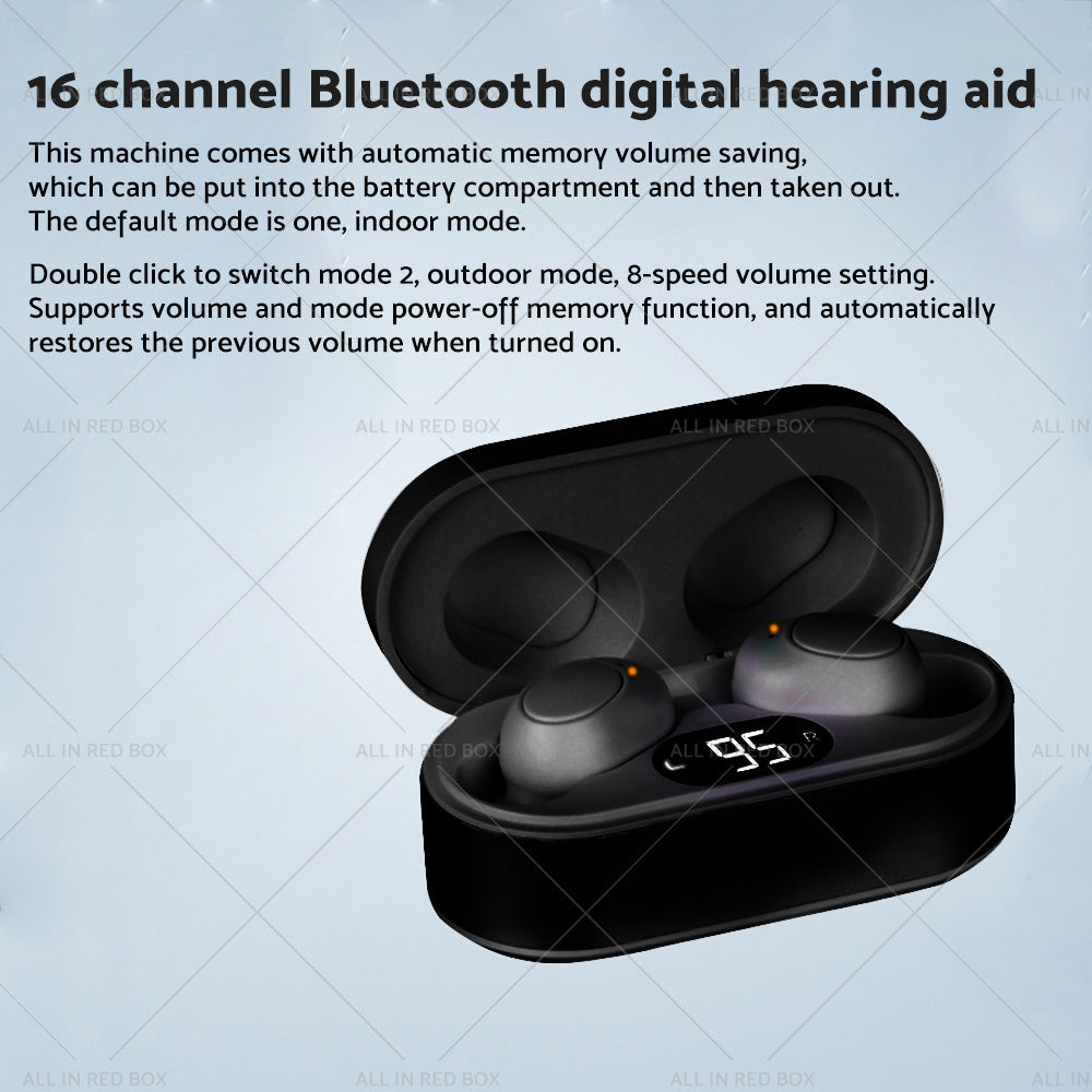 {{ 1 Pair Digital Rechargeable Hearing Aids In Ear Enhancer Sound Voice Amplifier }} - Buy Car Parts Online at {{ Kaka Auto Parts }}.
