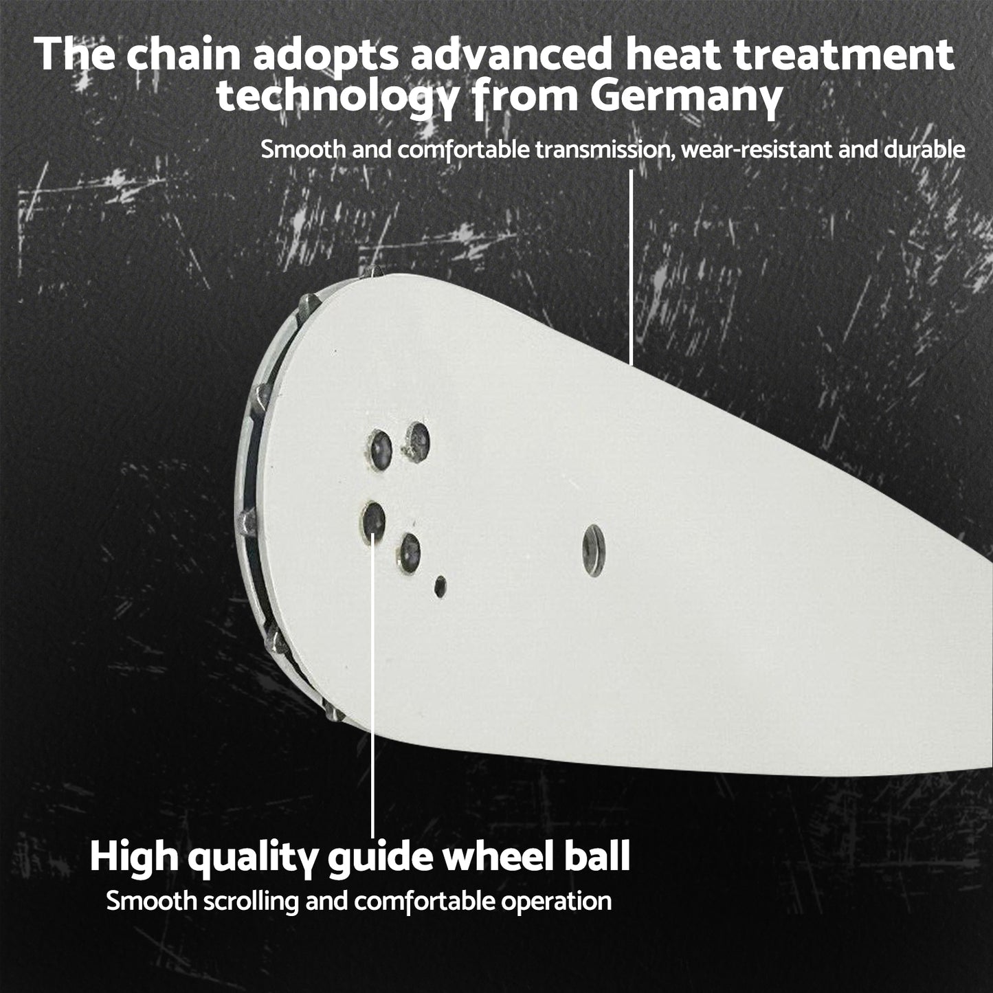 14''3/8LP .050 52DL Bar & Tungsten Chain Combo Suitable For Husqvarna Y40530