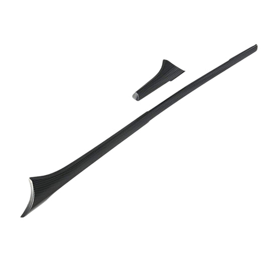 ABS Carbon Dashboard Strip Cover Trim Suitable For Toyota Hilux Revo 2015-2024