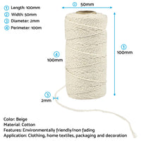 {{ Cotton Twine Natural Jute Twine Packing Twines Bakers Twine Gift Wrapping Crafts }} - Buy Car Parts Online at {{ Kaka Auto Parts }}.