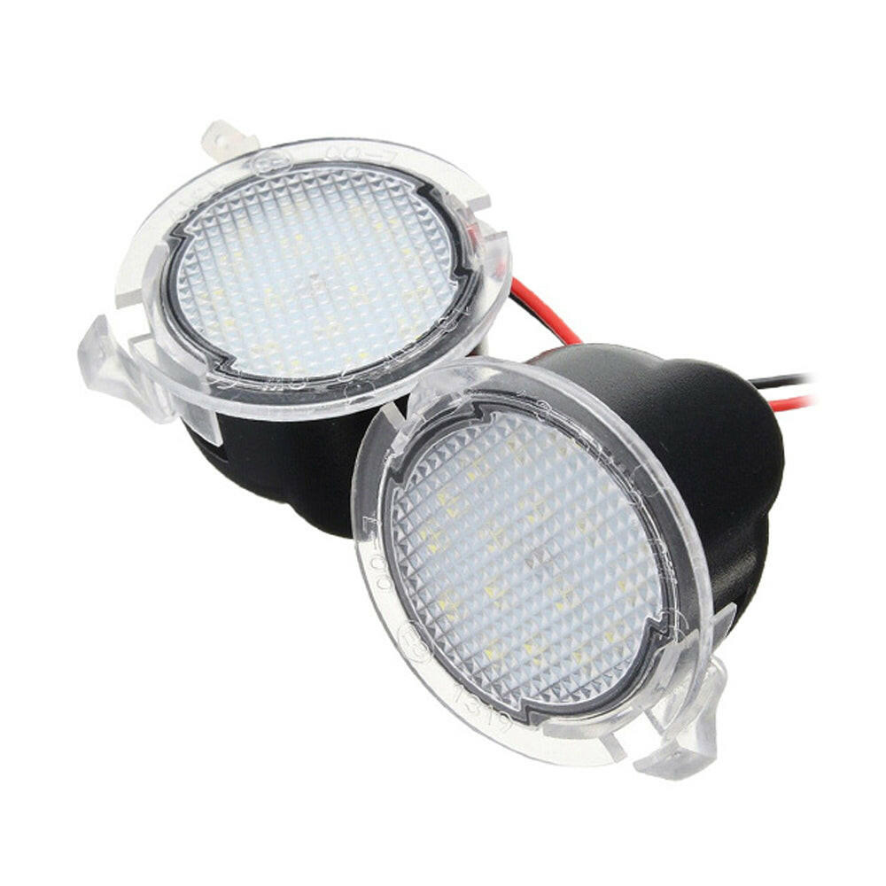 2X Under Mirror 6000K LED Light Puddle Lamps Suitable for Ford Ranger PX2 PX3