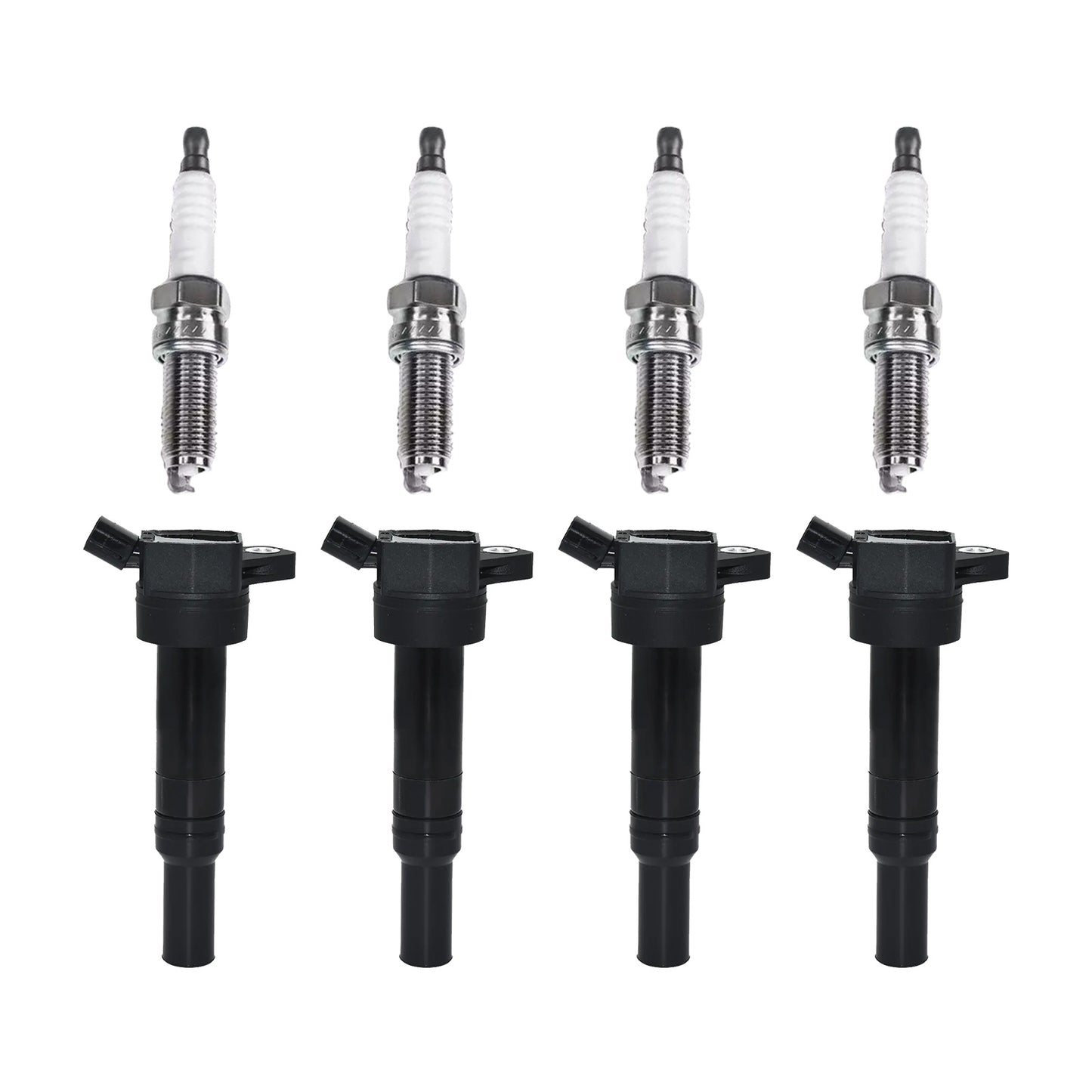 {{ 4x Ignition Coils&4x Spark Plug Suitable for Hyundai Elantra Kia Soul 273002E000 }} - Buy Car Parts Online at {{ Kaka Auto Parts }}.