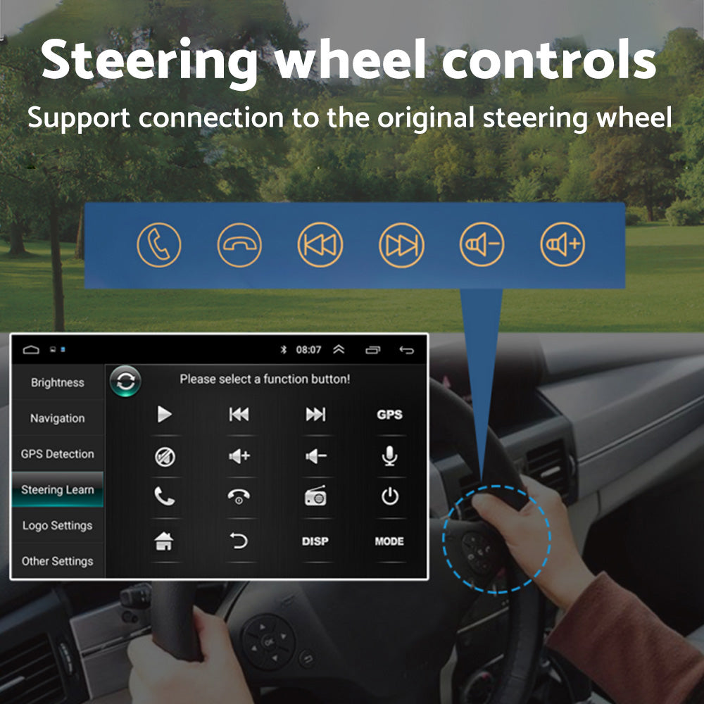 32GB 7inch Android 11 Car GPS WiFi Apple CarPlay Stereo Radio Suitable For VW Golf