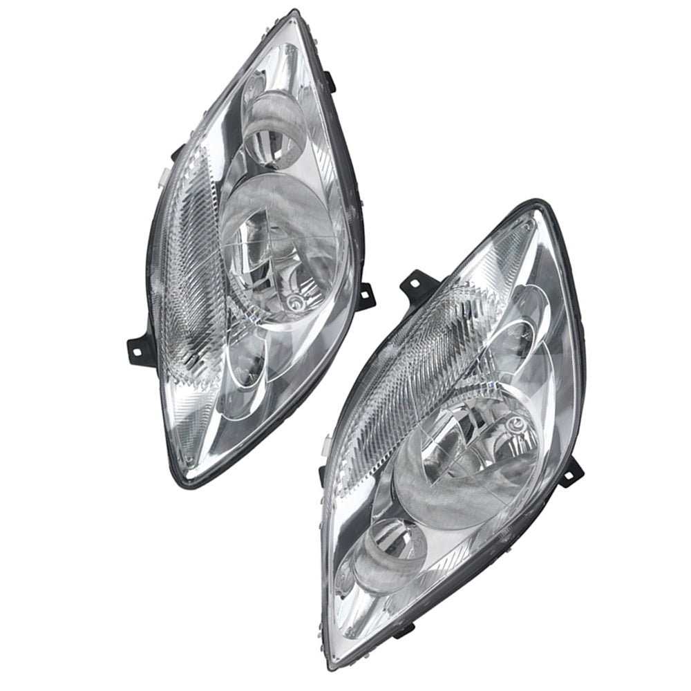 {{ LH+RH Headlights 9-Pin No Fog Suitable for Mercedes-Benz Sprinter 2006–2013 }} - Buy Car Parts Online at {{ Kaka Auto Parts }}.