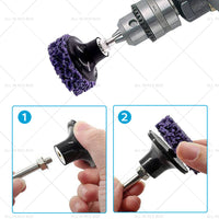 {{ 10/20/30PCS 50mm Poly Strip Disc Wheel Paint Rust Removal For Angle Grinder }} - Buy Car Parts Online at {{ Kaka Auto Parts }}.