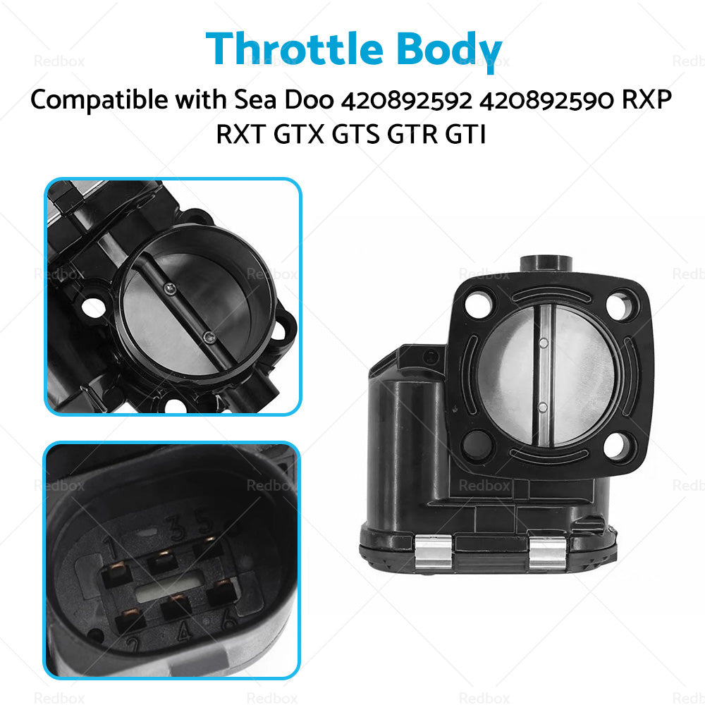 {{ Throttle Body Suitable For Sea Doo 420892592 420892590 RXP RXT GTX GTS GTR GTI }} - Buy Car Parts Online at {{ Kaka Auto Parts }}.