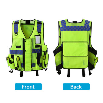 compare product Ultimate Security Reflective Executive Safety Vests. Hi Vis Protective Work Wear