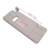 {{ 2Pcs Sun Visor Left + Right Side Grey Suitable for Nissan Tiida 2004-11 Sunshade }} - Buy Car Parts Online at {{ Kaka Auto Parts }}.