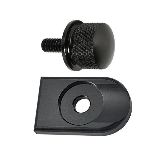 Seat Bolt Tab Screw Mount Knob Cover Suitable For Harley Sportster, Dyna & Softail