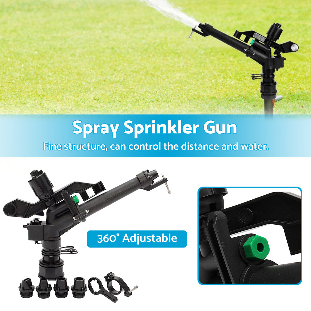 {{ DN40 Impact Sprinkler Spray Gun Sprinkler Head w or  5 Spray Nozzles Irrigation }} - Buy Car Parts Online at {{ Kaka Auto Parts }}.