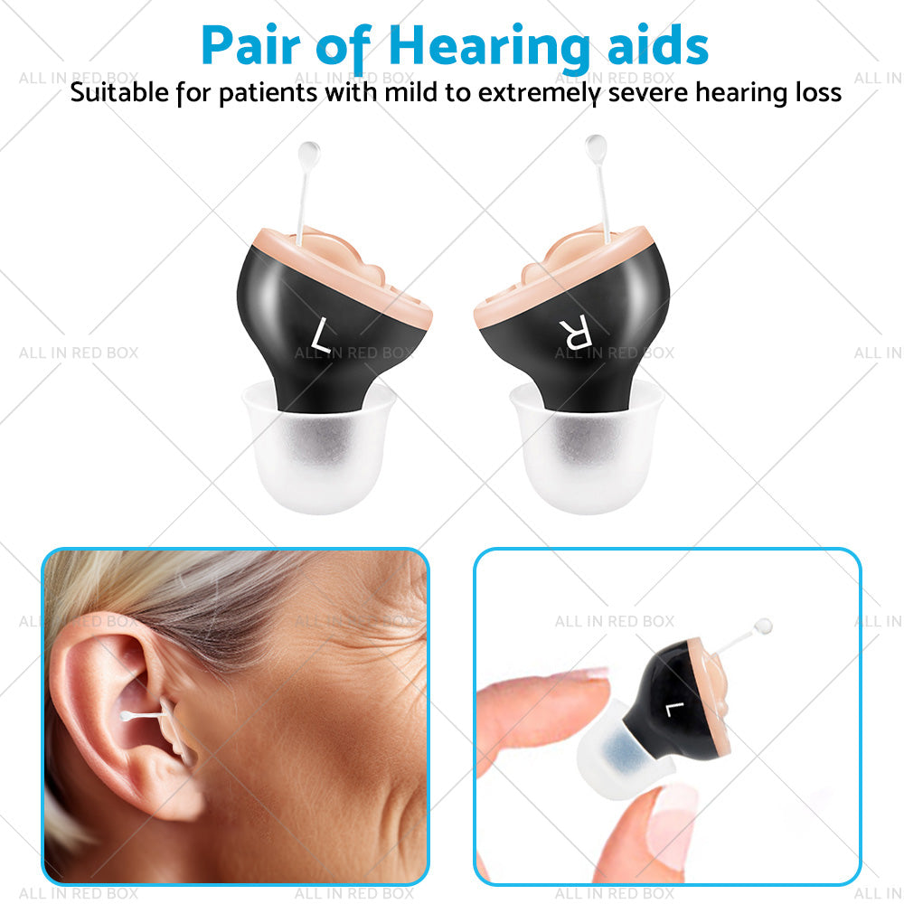 {{ Mini Hearing Aids Digital Invisible In Ear Small Sound Voice Amplifier Enhancer }} - Buy Car Parts Online at {{ Kaka Auto Parts }}.