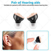 {{ Mini Hearing Aids Digital Invisible In Ear Small Sound Voice Amplifier Enhancer }} - Buy Car Parts Online at {{ Kaka Auto Parts }}.