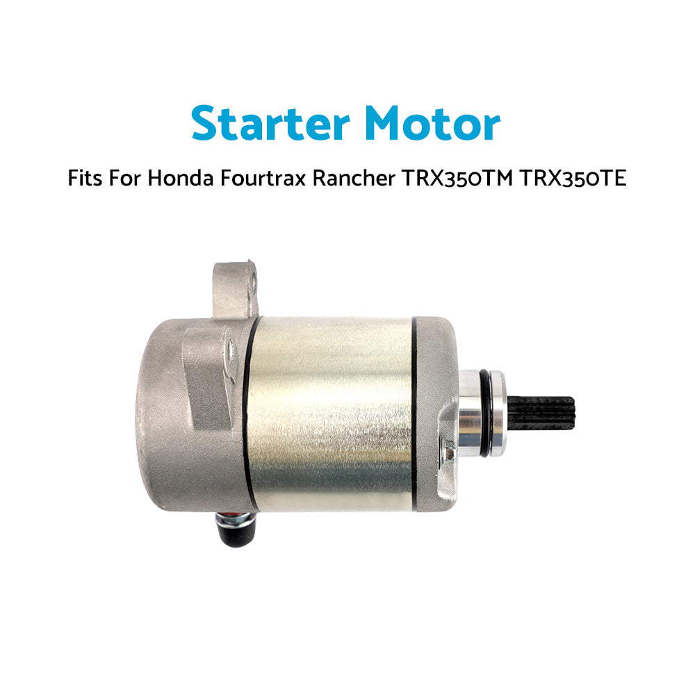 {{ 9 Tooth Electric Starter Motor Fit For Honda TRX350 TE or FE TM or FM Fourtrax Rancher }} - Buy Car Parts Online at {{ Kaka Auto Parts }}.